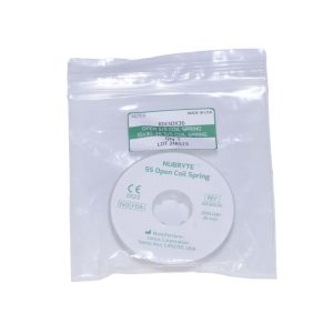 Open stainless steel spring